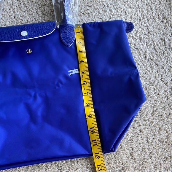 Longchamp Le Pliage Club Tote Cobalt NWT - Picture 9 of 10